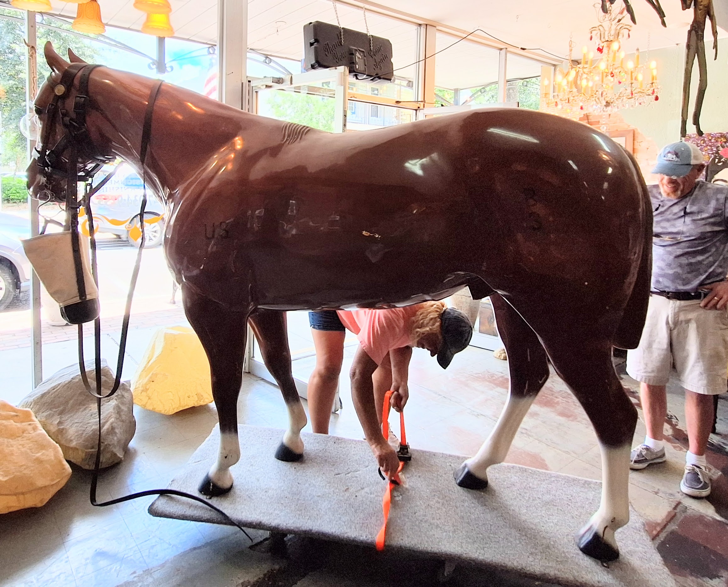 Quarter Horse Life Size Fiberglass in Stock > Life Size Horses